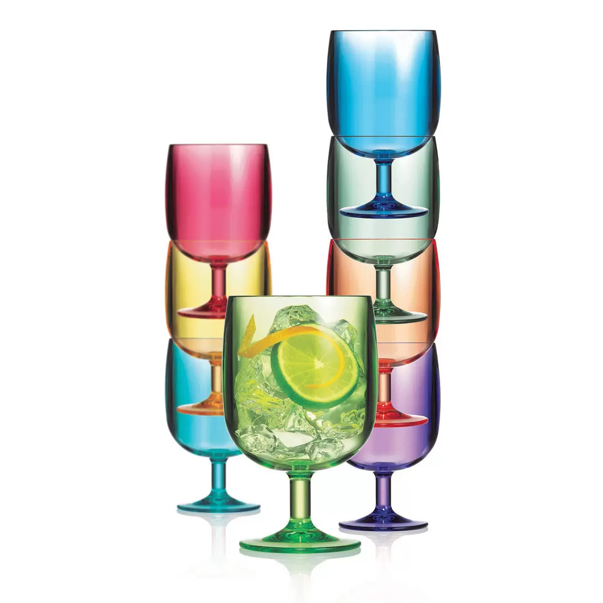Pandex Acrylic Stacking Tumblers