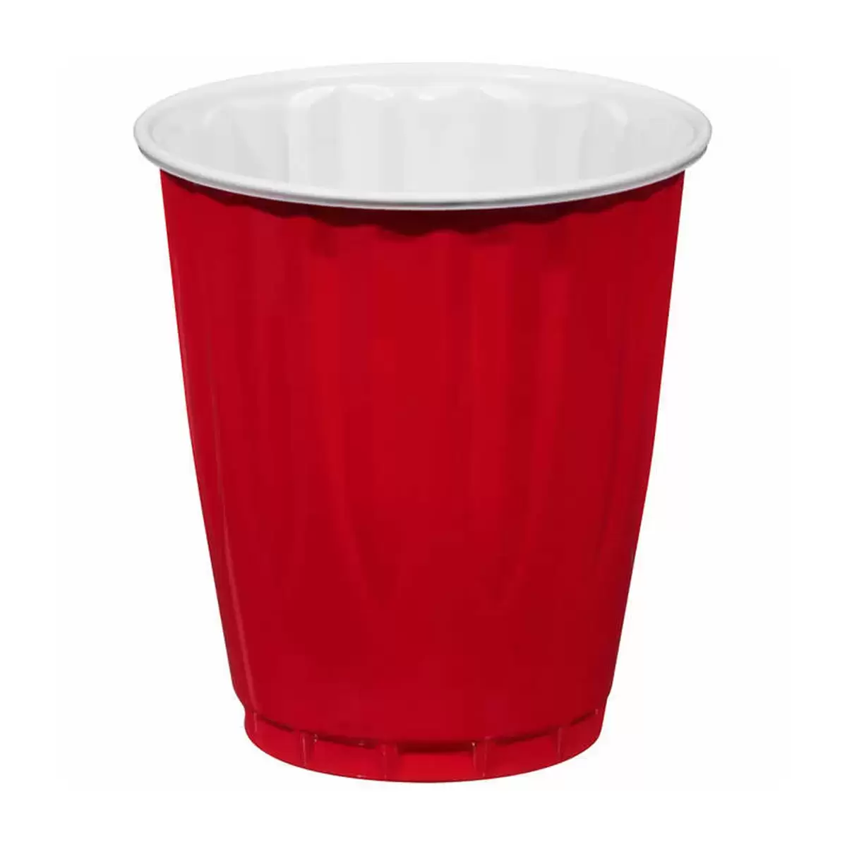 18oz Red Plastic Cup